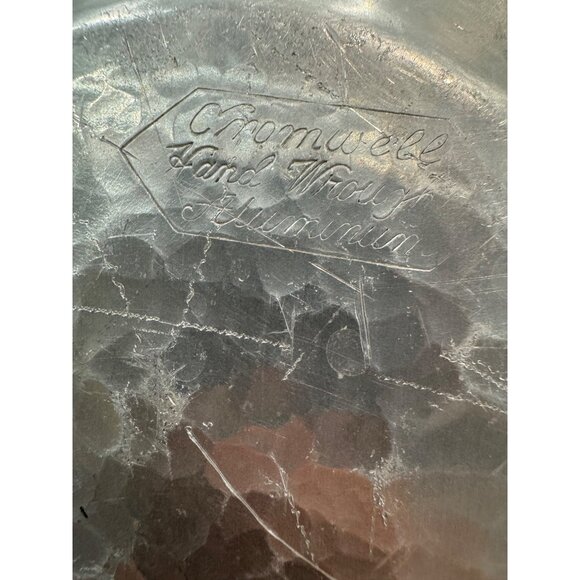 Silver tone BSb Handmade Norway Cromwell Aluminium Decorative Baskets Set of 2 - Picture 6 of 8